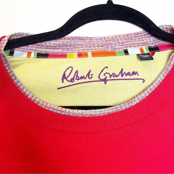 Robert Graham | Lightweight Red Sweater - Picture 3 of 5
